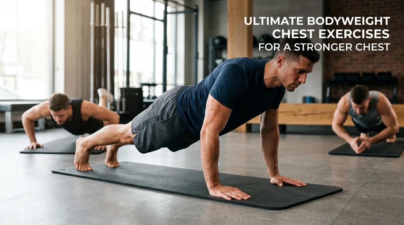 Ultimate Bodyweight Chest Exercises for a Stronger Chest
