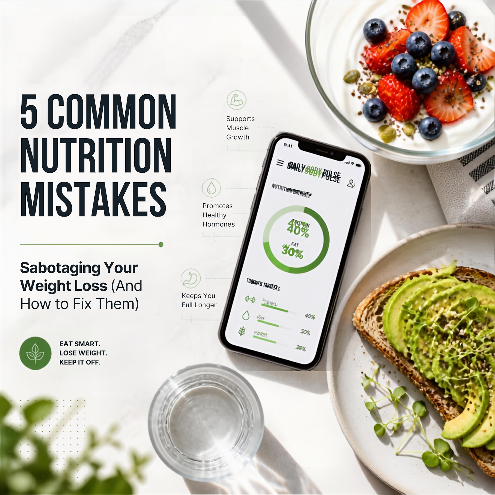 5 Common Nutrition Mistakes Sabotaging Your Weight Loss (And How to Fix Them)
