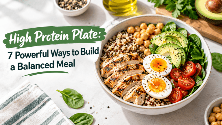 High Protein Plate 7 Powerful Ways to Build a Balanced Meal