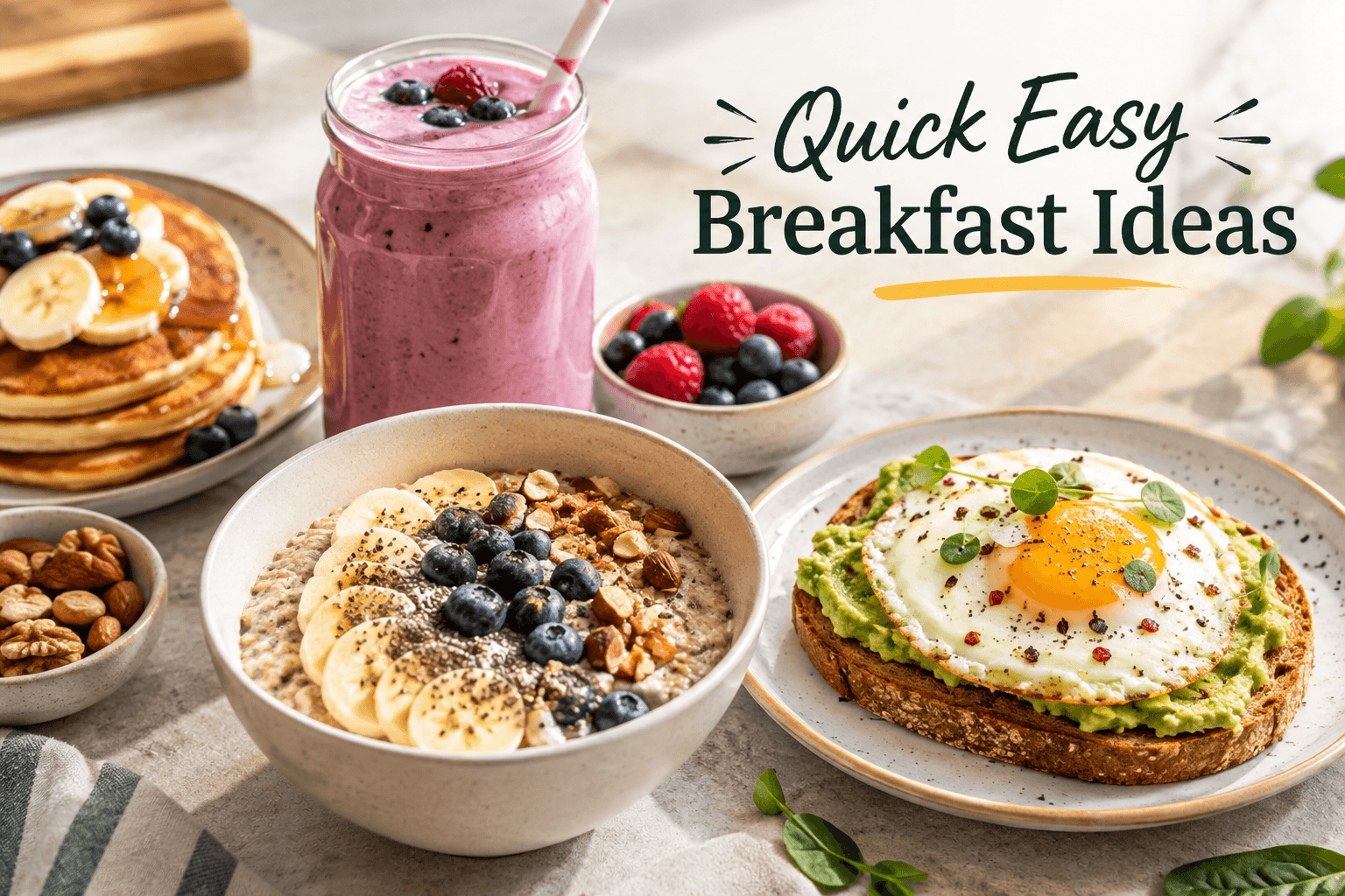 Quick Easy Breakfast Ideas