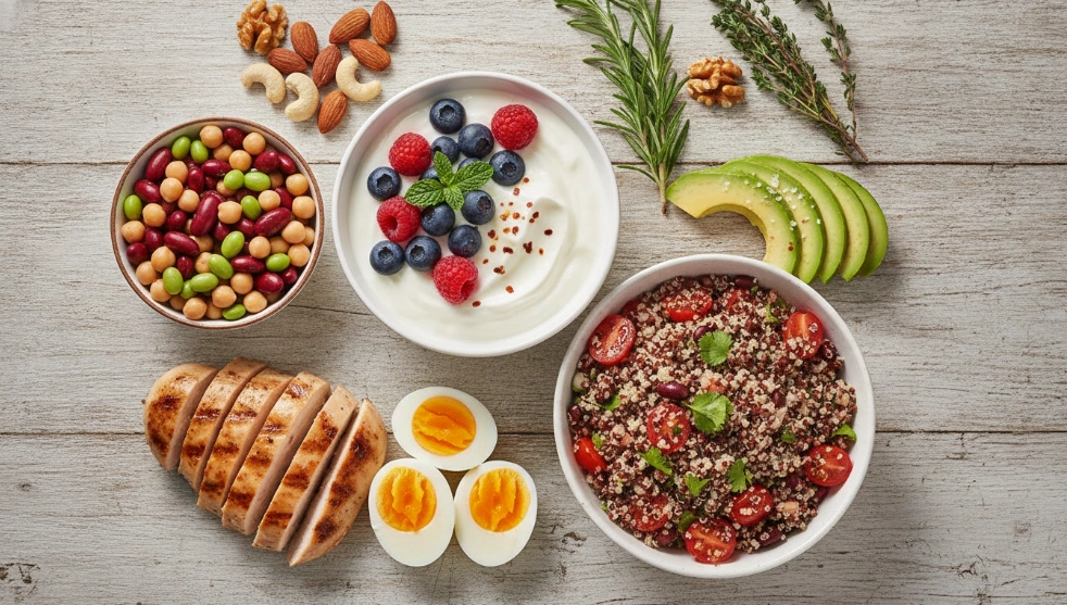 high protein lunch ingredients