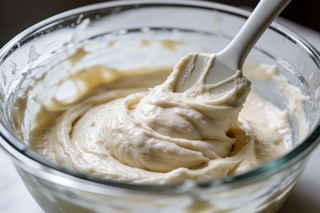 Greek yogurt bread batter consistency